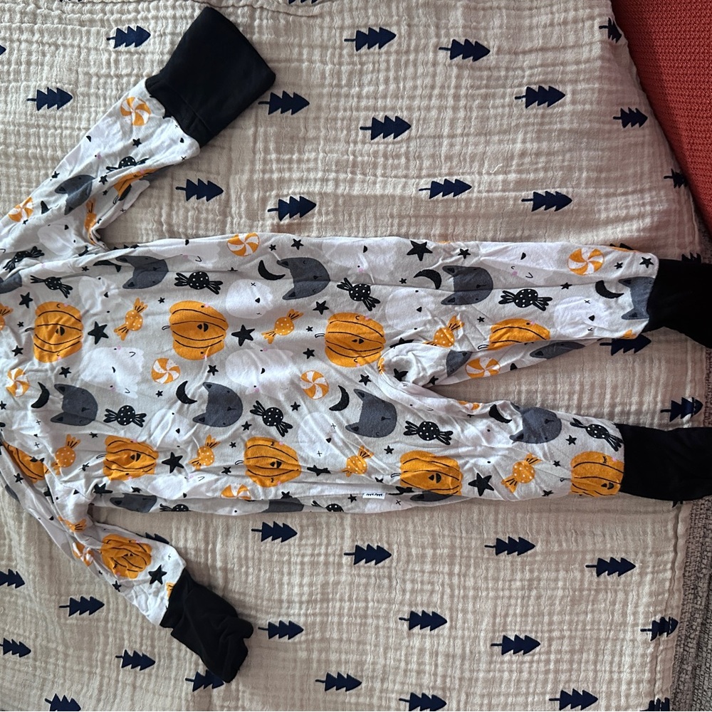 Little Sleepies Halloween Baby Onsie - Newborn